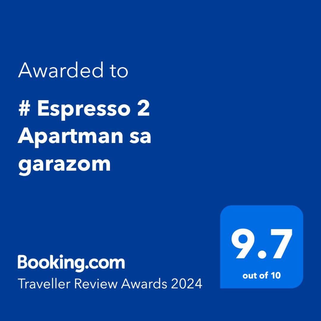 # Espresso 2 Apartman sa garazom Sremska Mitrovica Exterior foto